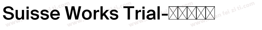 Suisse Works Trial字体转换